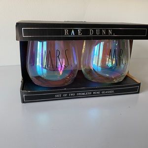 Rae Dunn Wine Glasses